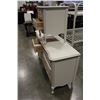Image 2 : WHITE FRENCH PROVINCAL DRESSER WITH MIRROR AND NIGHTSTAND