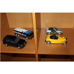 FOUR MODEL CARS