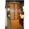 Image 1 : MAPLE ONE DOOR TALL CUBICLE SHELF