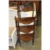 Image 1 : WALNUT KNICK KNACK SHELF