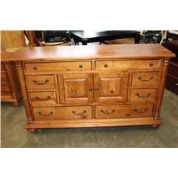 PINE DRESSER WITH MIRROR