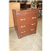 Image 1 : VINTAGE 4 DRAWER DESK