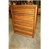 Image 1 : OAK FIVE DRAWER HIGHBOY DRESSER