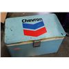 Image 1 : METAL COLEMAN COOLER AND CHEVRON DECAL