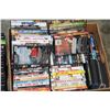 Image 2 : LARGE BOX AND TRAY OF DVDS