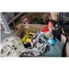 Image 1 : BOX OF STAR WARS TOYS AND OTHER TOYS