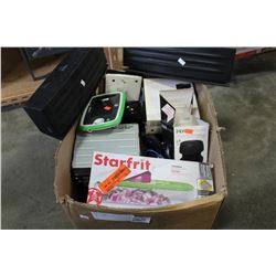 BOX OF ELECTRONICS