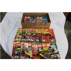 BOX OF HOT ROD MAGAZINES