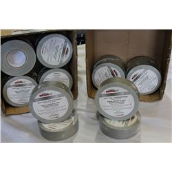 TWO TRAYS OF INDUSTRIAL DUCT TAPE