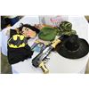 Image 1 : BOX OF HALLOWEEN MASKS AND COSTUMES