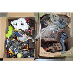 TWO BOXES OF MEGA BLOCKS DRAGONS