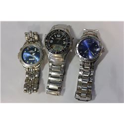 THREE MENS ESTATE WATCHES