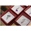 Image 2 : LOT OF FIVE DINNER RINGS