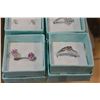 Image 2 : LOT OF TWO DINNER RINGS AND TWO PAIR EARRINGS