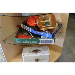TACKLE BOX AND FISHING SUPPLIES