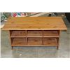 Image 2 : PINE IKEA COFFEE TABLE WITH STORAGE