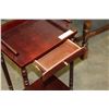 Image 2 : MAHOGANY FINISH TWO TIER STAND