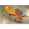 Image 1 : WOOD ROCKING HORSE