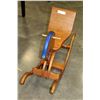 Image 2 : WOOD ROCKING HORSE