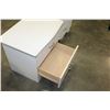 Image 2 : PAIR OF LAURIERVILLE WHITE 2 DRAWER NIGHTSTANDS