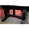 Image 2 : BLACK MODERN DINING TABLE