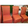 Image 2 : FOUR STYLUS UPOLSTERED DINING CHAIRS