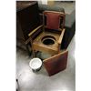 Image 2 : VINTAGE POTTY CHAIR AND CHAMBER POT