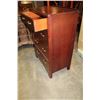 Image 2 : MAHOGANY 4 DRAWER HIGHBOY DRESSER