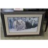 Image 1 : ROBERT BATEMAN SLEEPING LYNX PRINT