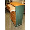Image 2 : PINE 5 DRAWER HIGHBOY DRESSER