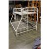 Image 2 : WHITE BUNKBED SINGLE AND DOUBLE COMBO