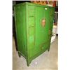 Image 2 : LARGE GREEN DECORATIVE EASTERN CABINET