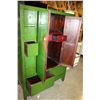 Image 3 : LARGE GREEN DECORATIVE EASTERN CABINET