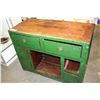Image 1 : SMALL GREEN EASTERN STYLE CABINET