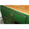 Image 2 : SMALL GREEN EASTERN STYLE CABINET