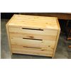 Image 1 : PINE 3 DRAWER DRESSER