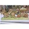 Image 1 : PORCELAIN HORSE DRAWN CARRIAGE