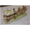 Image 2 : PORCELAIN HORSE DRAWN CARRIAGE
