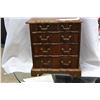 Image 1 : MINIATURE HIGHBOY JEWELLRY BOX WITH CONTENTS