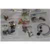 Image 1 : LOT OF STERLING EARRINGS
