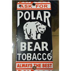 NEW PORCELAIN TOBBACCO SIGN