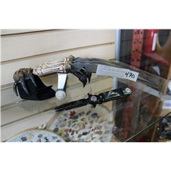 SKELETON CLAW KNIFE AND OTHER KNIFE