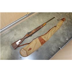 HAND MADE REPLICA FLINTLOCK AND HUNTING RIFLE BAG
