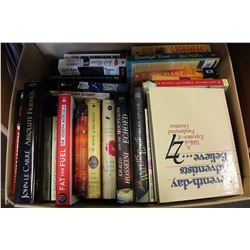 LARGE BOX OF ESTATE NOVELS