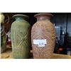 Image 2 : TWO TERRA COTTA VASES