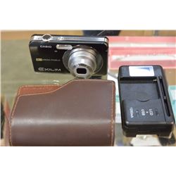 CASIO DIGITAL CAMERA WITH BATTERY AND CHARGER