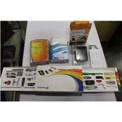 CLICK FREE COMPUTER BACKUP DRIVE AND TWO SOFT WARE PROGRAMS