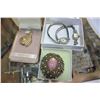 Image 1 : PENDANT AND NAUTILUS JEWELLRY AND TIMEX AND BULOVA WATCHES