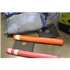 Image 1 : CONSTRUCTION CONES AND MOVING BLANKETS AND 2 TOTES