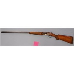 L. C. Smith Specialty Grade 12 ga. s/s shotgun, single trigger, fancy engraving, lot of original blu